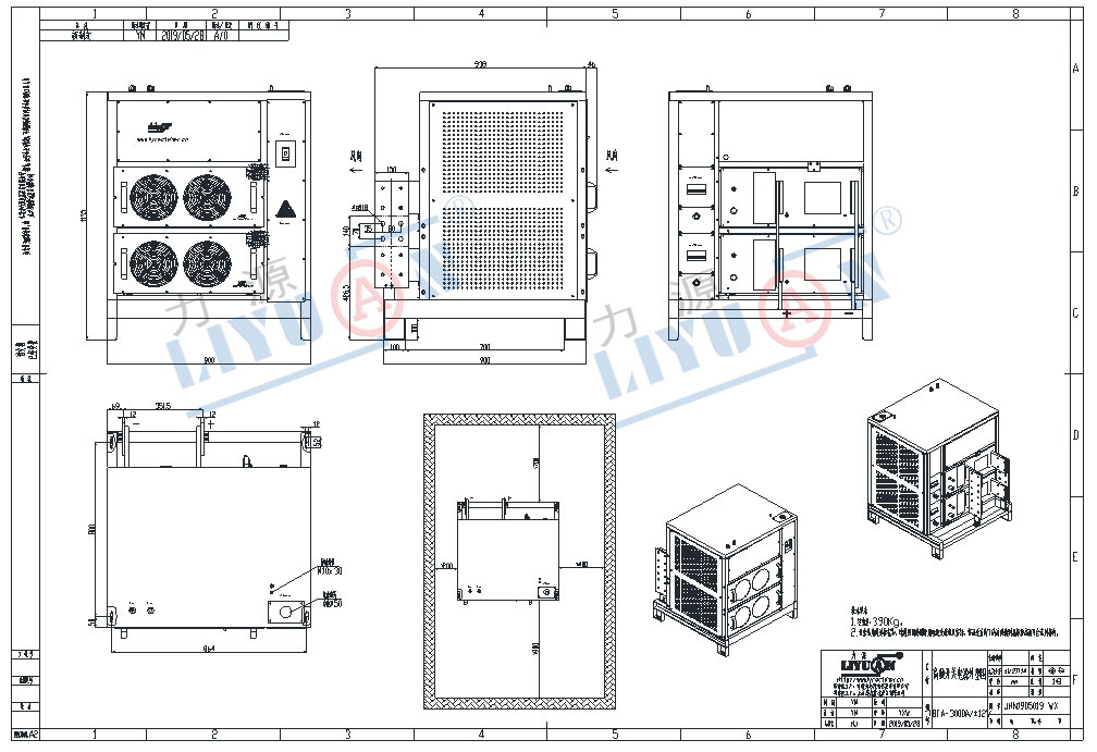 ±12v 4000a Polarity-reversing Rectifier For Hard Chrome Plating – Liyuan