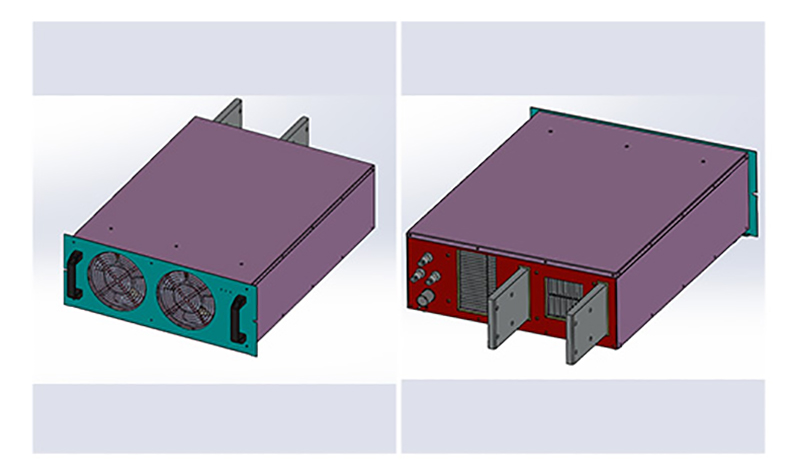 Air Cooling:Heat dissipation fan + air duct + comb heat sink